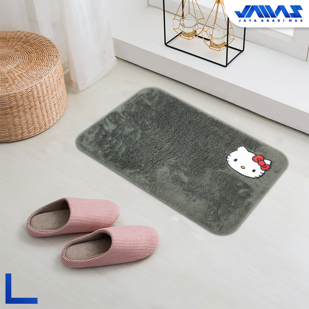 Keset Bulu Angsa Anti slip Ukuran 40x60cm Halus Lembut Karakter Anak